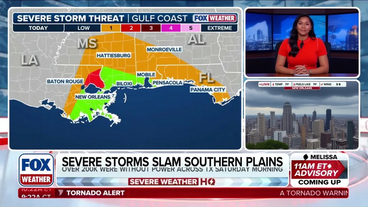 Tornado Strikes Memorial Northwest as Storms Bash Houston on November 24, 2025
